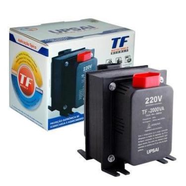 Imagem de Auto Transformador de Voltagem Upsai Conversor 2000va Automático Bivolt 110v / 220v ou 220v / 110v, 51000200