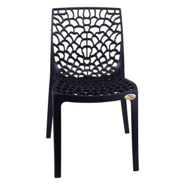 Imagem de Cadeira Plástica Xplast Gruvyer Preta