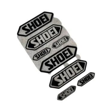 Imagem de Adesivos Refletivos Coloridos para Capacete SHOEI - À Prova D'Água, A3