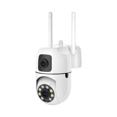 Imagem de Câmera IP WiFi 4K 8MP com Lente Dupla e Rastreamento Automático PTZ - 