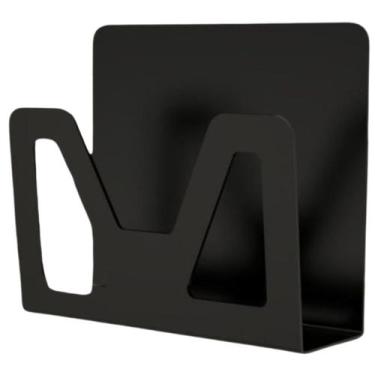 Imagem de Porta Esponja De Banho E Gillette Com Adesivo Preto F.ELG - FassinShop