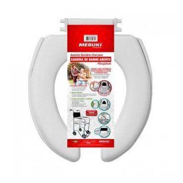 Imagem de Assento Sanitário aberto para Cadeira de Banho Almofadado - Mebuki