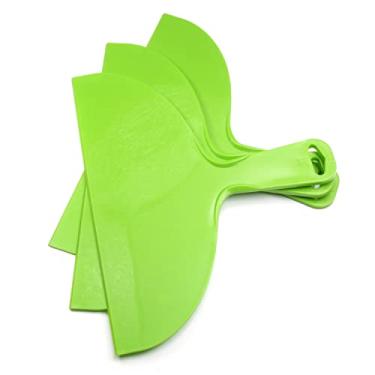 Imagem de Utoolmart Raspador de pintura de faca Putty removedor de treliça prático para azulejo de tijolos de gesso concreto casa construção usar janela vidro Slant Edge Grill Scraper Premium Flat Pool 1 peça, UT191028J-0045, Prata, 10 inch ; 3 PCS