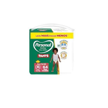 Imagem de Fralda Personal Baby Total Protect Pants Extra G - 64 Unidades