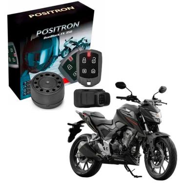 Imagem de Alarme Moto Positron Dedicado G8 Honda Bros 160 2024 Fx