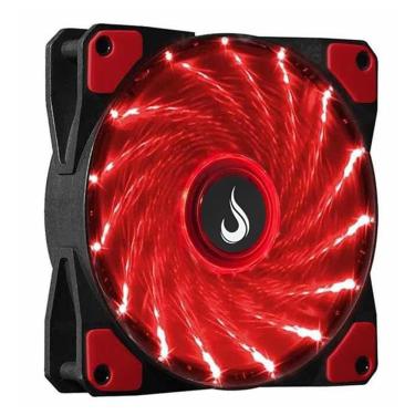 Imagem de Cooler Fan Rise Wind W1, 120Mm, Led Vermelho - Rm-Wn-01-Br