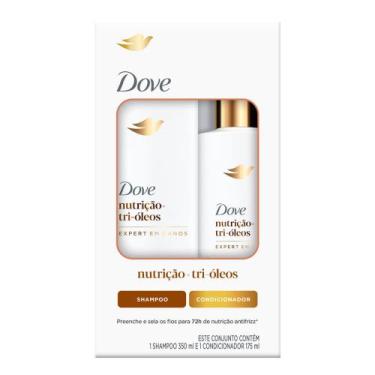 Imagem de Kit Dove Nutrição Tri Óleos Shampoo 350ml + Condicionador 175ml