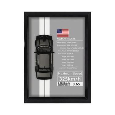 Imagem de Modelo De Carro De Corrida Em Metal Liga Escala 1/32 Com Moldura 3D De