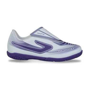 Imagem de Chuteira Topper Provoke Iii Inf Fsal Branco/Cinza/Roxo,35