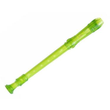 Imagem de Flauta Doce Soprano Germânica Em Dó Verde Yrs20gg Yamaha, Doce