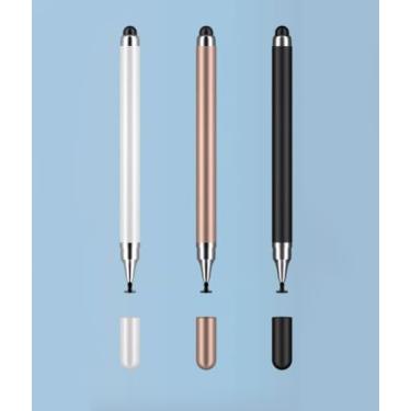 Imagem de Canetas Stylus para telas sensíveis ao toque, caneta stylus magnética 2 em 1, todos os dispositivos universais com tela sensível ao toque, 3 peças