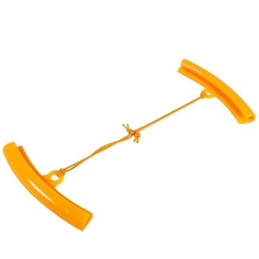 Imagem de Protetor de Aro de Pneu de Carro, Ferramenta para Mudança de Borda de Roda de Pneu, Ferramenta para Troca de Pneus de Motocicleta e Bicicleta (Laranja)