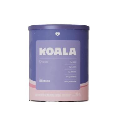 Imagem de KOALA Suplemento Alimentar em Pó Sabor Morango, 22 Doses, com Zinco, Glicina, Inositol, Magnésio e Triptofano