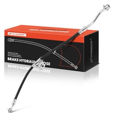 Imagem de A-Premium Mangueira hidráulica do freio do lado do motorista dianteiro compatível com Hyundai Equus 2011, com suspensão a ar