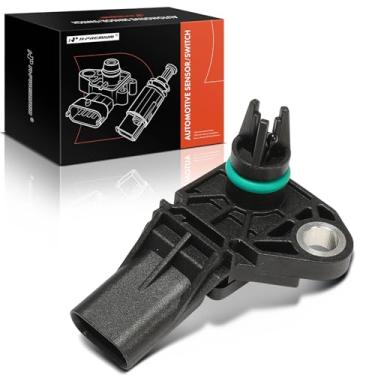 Imagem de A-Premium Sensor MAP de pressão do coletor [3 pinos] Compatível com Audi Q7, Q8, A6 allroad Quattro, A7 Sportback, A8 Quattro, RS, Q8 e Porsche Cayenne, Macan, 911, Panamera, 718 Boxster Cayman