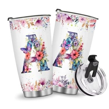 Imagem de Garrafa de água de viagem, presentes para Natal, aniversário, dia das crianças, copos isolados, caneca de café, copo estilo borboleta, meninas, mulheres, presente de aniversário, 590 ml, aço