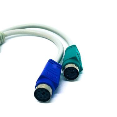 Imagem de Cabo Rabicho Converso Usb Para Ps/2 Branco