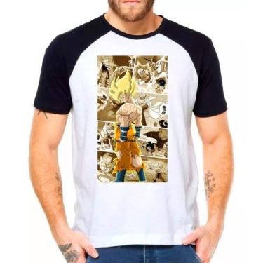 Imagem de Camiseta desenho dragon ball z camisa masculina lançamento 01 - DESIGN