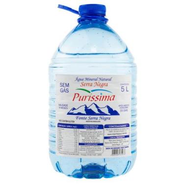 Imagem de Água mineral Puríssima ALCALINA PH 7.49 S/gás 5litros 1UNID