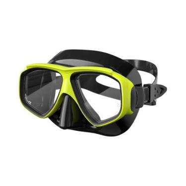 Imagem de Máscara De Mergulho Em Silicone Antiembaçante Com Proteção UV Para Adu