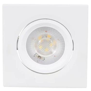 Imagem de Spot Led Quadrado Direcionável Bivolt 5 Watts E 3000k - 9980 - Gaya