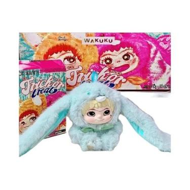 Imagem de Wakuku V2 Blind Box Boneco De Vinil Série Fox Bunny Trick Or Treat Bol