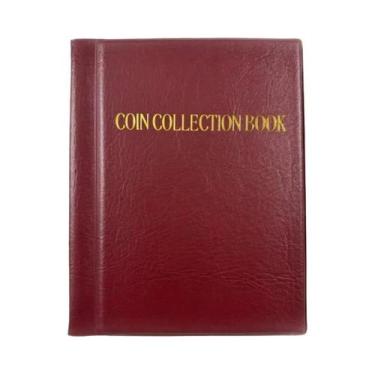 Imagem de Álbum De Moedas 240/480 Com 10/20 Páginas, Organizador De Moedas Comem
