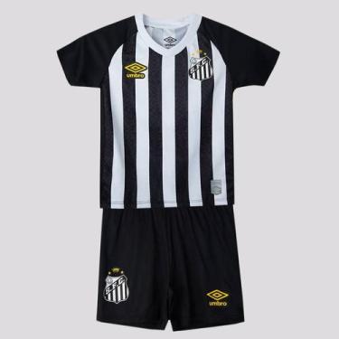 Imagem de Kit Infantil Umbro Santos II 2025, 4 ANOS