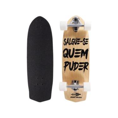 Imagem de Skate Swingboard Simulador Surf Longboard Montado Mormaii