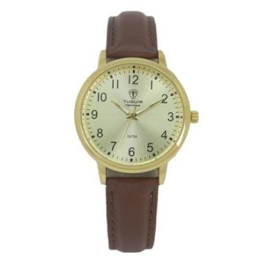 Imagem de Relógio Unissex Tuguir Analógico Imperium TG30511 Dourado e Marrom-Masculino