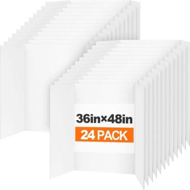 Imagem de Cartolina Trifold TUXIYA 24 Unidades 91 x 122 cm Branca