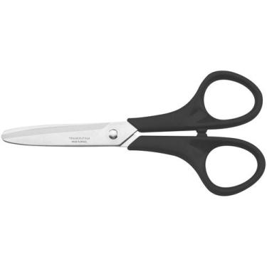 Imagem de Tesoura Escolar Tramontina sem Ponta 13,1cm - Supercort Monster Preta