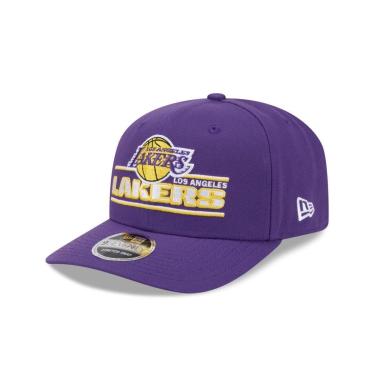 Imagem de BONE NEW ERA 9SEVENTY STRETCH SNAP LOS ANGELES LAKERS NBA ROXO-Masculino