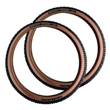 Imagem de Par pneu aro 29 x 2.10 bike mtb Arisun Mount Bona faixa marrom-Unissex