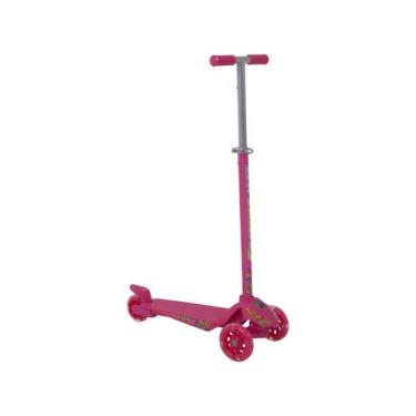 Imagem de Patinete Skatenet - Max LED - Pink - Bandeirante, Rosa, Skatenet Max