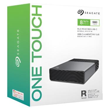 Imagem de HD Externo One Touch com Backup Automatico 3.5 Preto Seagate STNB8000400 8TB USB 3.0