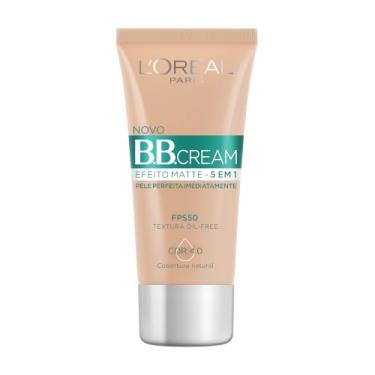 Imagem de L'Oréal Paris Base BB Cream Efeito Matte Cor Média Fps 50, 30ml