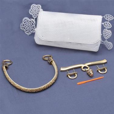 Imagem de Kit de Bolsa 04 - Tela Branca BXWG106 - Botelho e Cia, Ouro