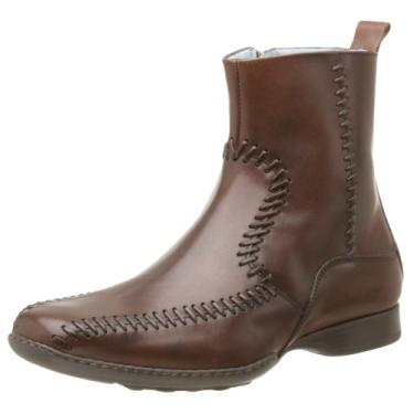 Imagem de Steven by Steve Madden Bota social masculina Albertos, Marrom escuro, 10.5 M