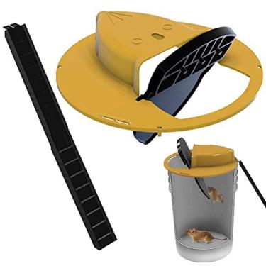 Imagem de Armadilha Ratoeira Rato Balde Reutilizavel Ratazana Camundongo