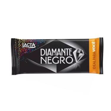 Imagem de Chocolate Barra Lacta Diamante Negro 90G