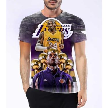Imagem de Camisa Camiseta Kobe Bryant King Los Angeles Lakers R.I.P 2 - Estilo K