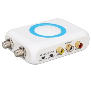 Imagem de Modulador HDM66 HD, modulador HDMI RF suporta formato PAL NTSC saída para modulador RF, controle PLL 1080p de frequência operacional VHF, para TV multimídia HD doméstica