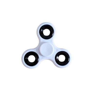 Imagem de Genérico Hand Spinner Brinquedo Giratório Anti Estresse Ansiedade Pop It Branco