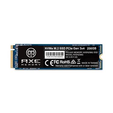 Imagem de AXE MEMORY SSD SSD SSD interno NVMe M.2 2280 PCIe Gen 3x4 256GB