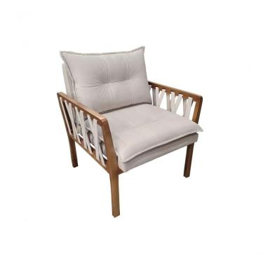 Imagem de Poltrona Decorativa Luxo Safira Dora Bela Cor 0119