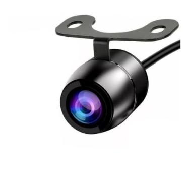 Imagem de Câmera de Ré Automotiva Colorida Visão Noturna Carro Estacionamento Universal Borboleta