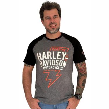Imagem de CAMISETA MASCULINA ALLBOY HARLEY DAVIDSON ROCK ROLL-Masculino