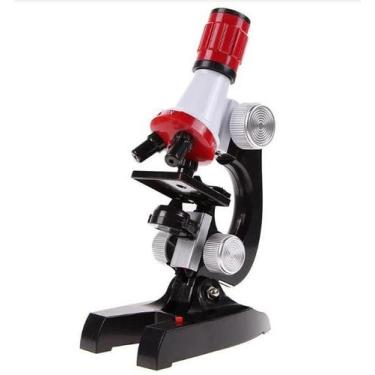Imagem de Microscópio Biológico Educacional 100X-1200X - Qc