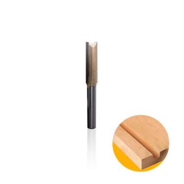 Imagem de Fresa Tupia Manual Haste 6mm Corte 8mm Vídea - Strong